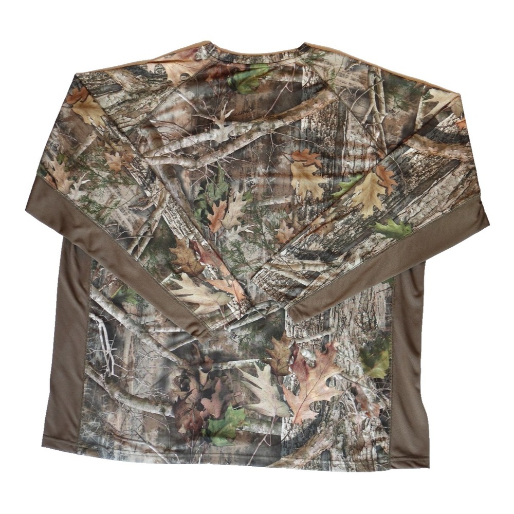 TrueTimber Kanati Camo Performance Shirt Mens 2XL Long Sleeve Hunting